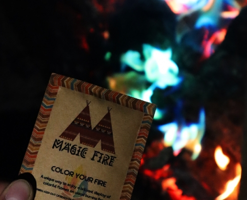 سیگارس |مجیک فایر | پودر آتش رنگی | رنگی کننده آتش | آتش جادویی | magic fire | mystical fire